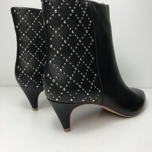 Dolce Vita Black Leather Heeled Boots